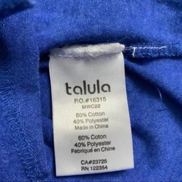 Talula Short Sleeve Tee Shirt Women’s Medium - Picture 8 of 8